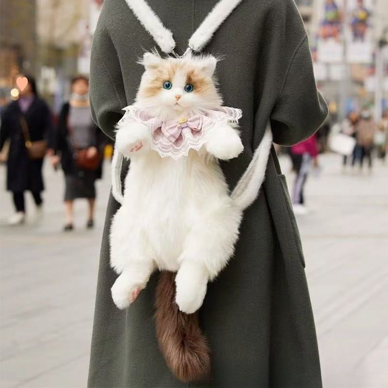 👚 55% OFF HOT SALE! ✨Cute Cat Plush Backpack