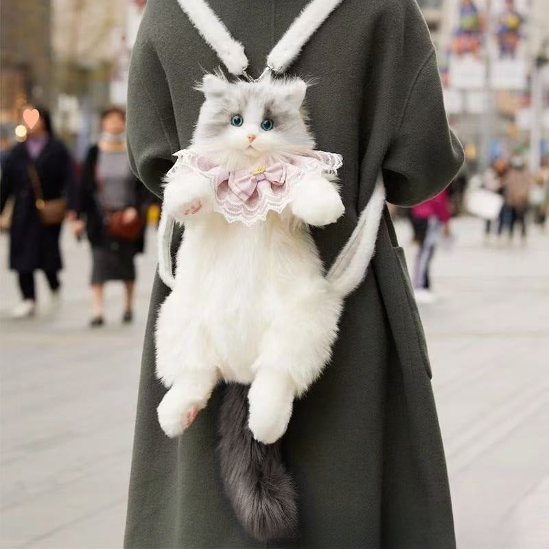 👚 55% OFF HOT SALE! ✨Cute Cat Plush Backpack
