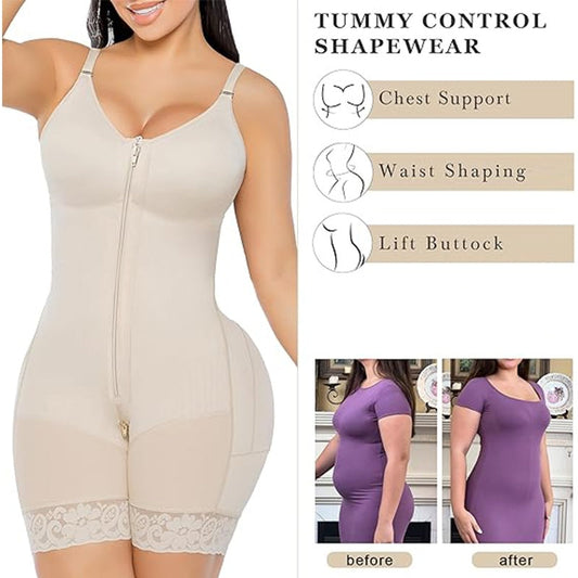 🔥Hot Sale🔥Women's Tummy Control Butt Lifting Bodysuit (50% OFF)
