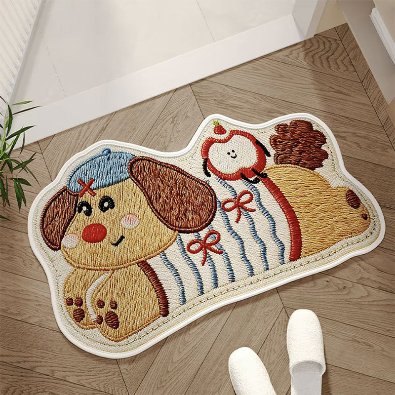 Absorbent Woven Bath Mat with Non-Slip Bottom（50% OFF）