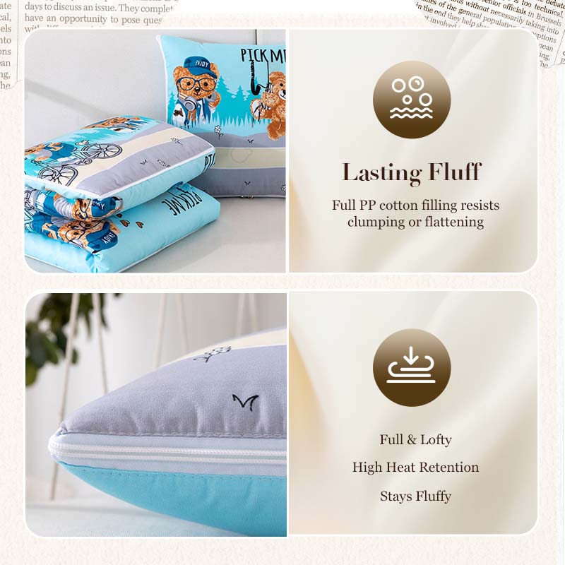 2-in-1 Stylish Soft Convertible Pillow Blanket（50% OFF）