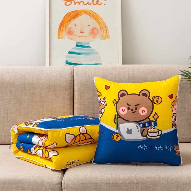 2-in-1 Stylish Soft Convertible Pillow Blanket（50% OFF）