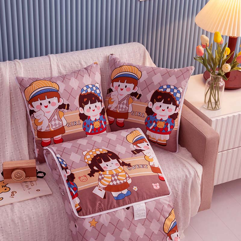 2-in-1 Stylish Soft Convertible Pillow Blanket（50% OFF）