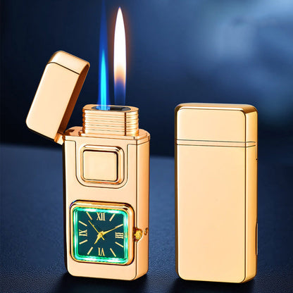 Light Up in Style 🔥 | Voice-Control Dual Flame Lighter