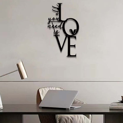 🔥Black Metal Sign Wall Art Decoration