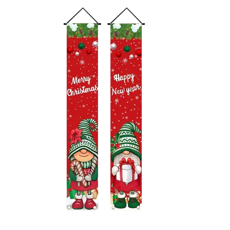 Christmas Door Banners 🎄 | Festive Holiday Decoration for Home & Parties