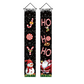 Christmas Door Banners 🎄 | Festive Holiday Decoration for Home & Parties
