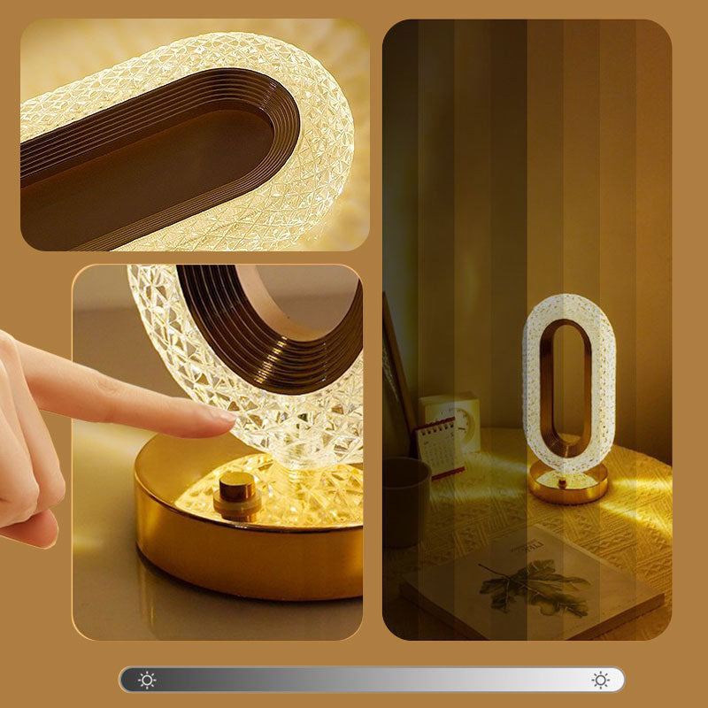 🎅50K+ SOLD! 🎁✨Rechargeable Luxury Crystal LED Night Light Lamp