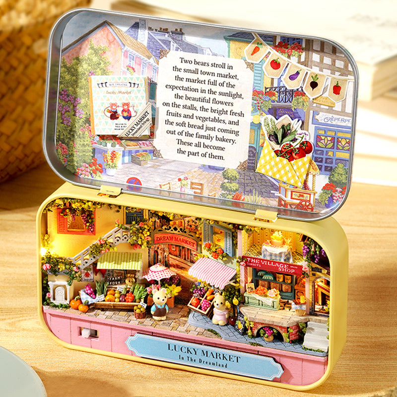 🎅Early Christmas Sale - 50% OFF🎁Box Theater Doll House DIY Kit