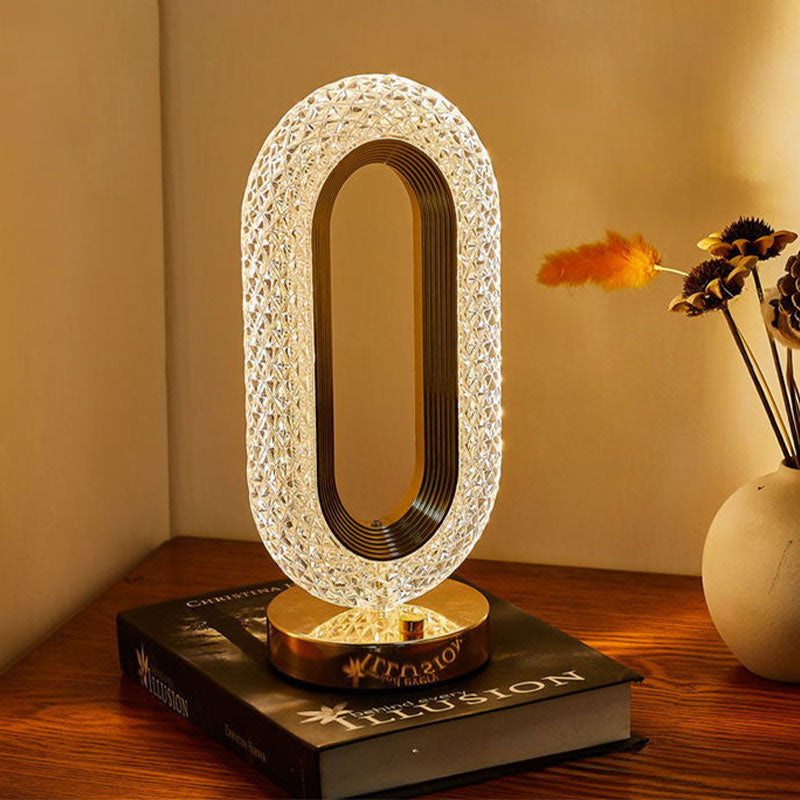 Stylish Rechargeable Touch Bedside Nightlight Set