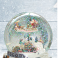 🎅 Illuminated Musical Rotating Christmas Snow Globe