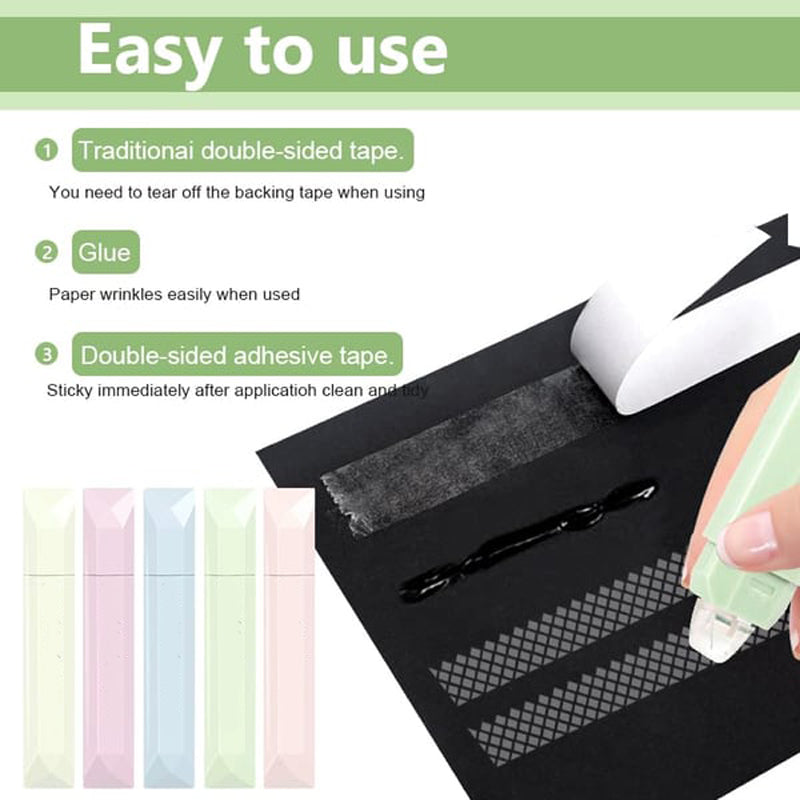🎅Xmas Hot Sales - 50% 🌈4PCS Double Sided Tape Roller for Crafts