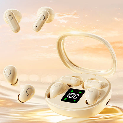 Dual-Pair Wireless Bluetooth Headset with LED Charging Case
