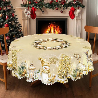 Christmas Tablecloth For Holiday Dining