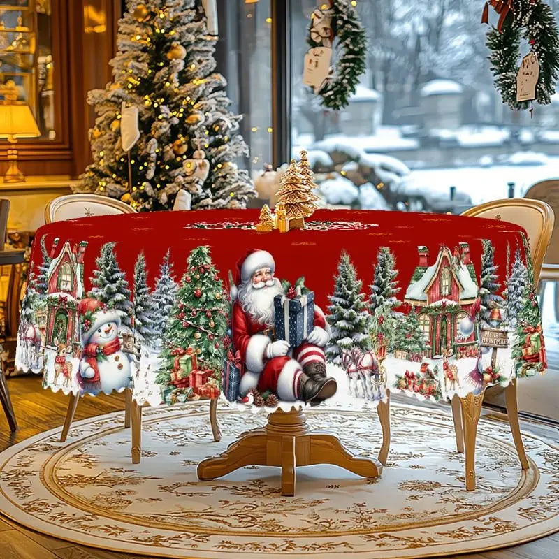 Christmas Tablecloth For Holiday Dining