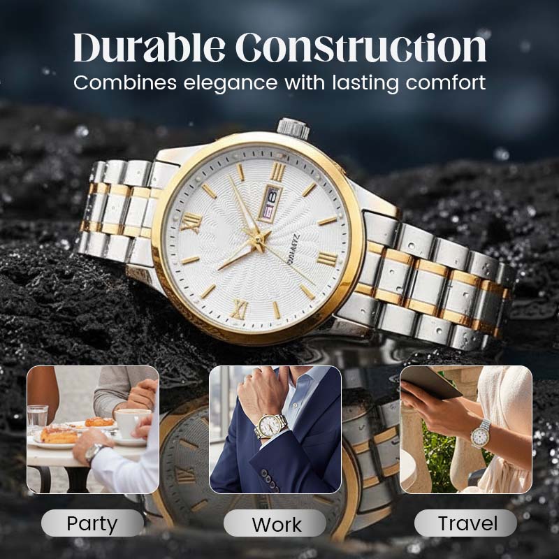 🔥Christmas Limited-Time Offer: 80% OFF!!!🔥Men's Two-Tone Waterproof Luminous Watch