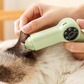 2-in-1 Pet Paw Trimmer & Nail Grinder with LED Light