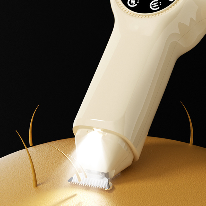 2-in-1 Pet Paw Trimmer & Nail Grinder with LED Light