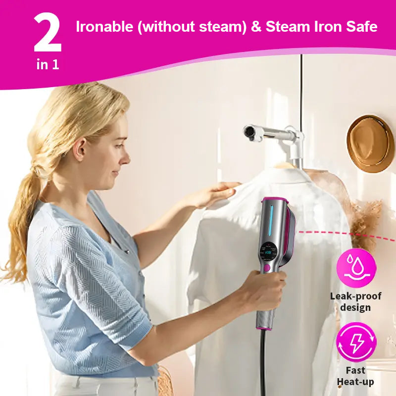 Handheld Steam Iron for Clothes