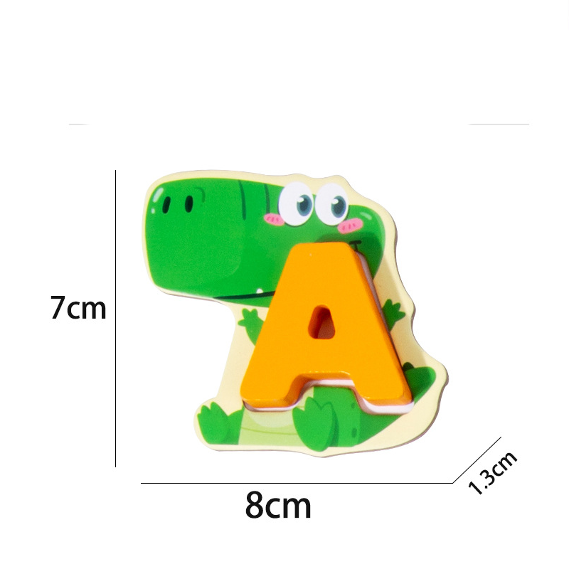 🎁 Save 50%! 🧩 Wooden Letter & Animal Toy – 26‑piece, educational & fun ✨