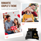 3-Piece "King & Queen" Couple's Duvet Cover Set