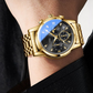 Men's Multifunction Chronograph Watch with Calendar