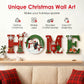 📢📢50 % OFF !!⏰⏰Christmas Wooden Wall Decor Letter Sign - HOME/JOY