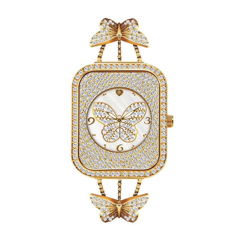 ⏳Time-limited Special⏰Women’s Elegant Butterfly Jewelry Chain Watch🎀💎⌚