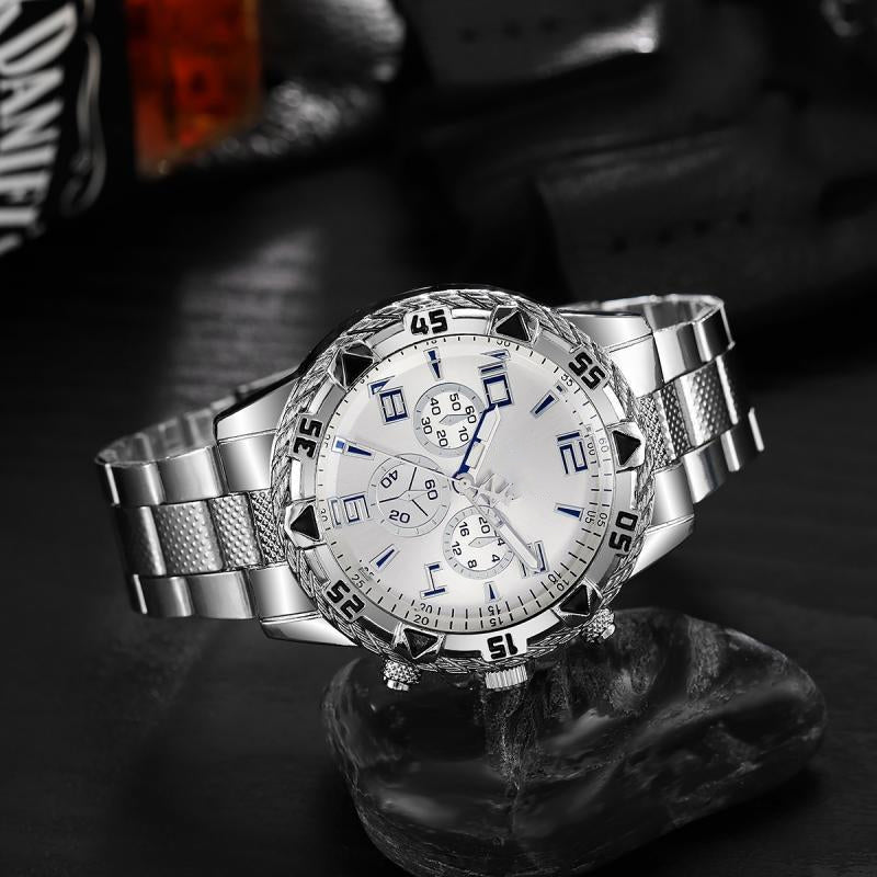 ⌚ 60% OFF NOW! 🎁 Men's 6-Piece Watch Set – Elegant Collection, Stylish Gift Box & Perfect for All Occasions ✨📦