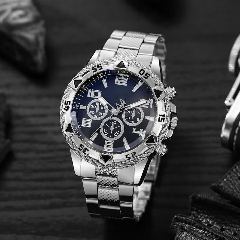 ⌚ 60% OFF NOW! 🎁 Men's 6-Piece Watch Set – Elegant Collection, Stylish Gift Box & Perfect for All Occasions ✨📦