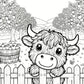🎅2025 Christmas Sale - 50% OFF🐮Highland Cow Coloring Book
