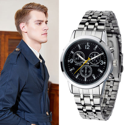 ⏳Limited-time 49% off⏰Classic 3-Eye Dial Casual Couple's Watch⌚