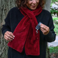 🧣🎉 Cozy Scarf with Hidden Pocket – Warm, Soft & Secure Zipper