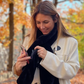 🧣🎉 Cozy Scarf with Hidden Pocket – Warm, Soft & Secure Zipper