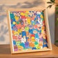 😻🖼️Wooden DIY Paintable Cat Puzzle Photo Frame