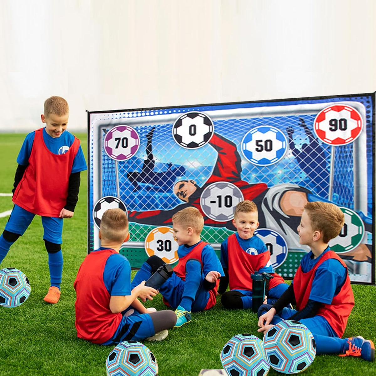 ⚽ LIMITED-TIME 50% OFF! ✨ Kids Soccer Ball Game Set – Portable, Safe, Easy Setup 🎁