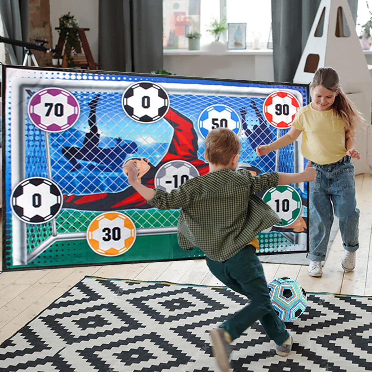 ⚽ LIMITED-TIME 50% OFF! ✨ Kids Soccer Ball Game Set – Portable, Safe, Easy Setup 🎁