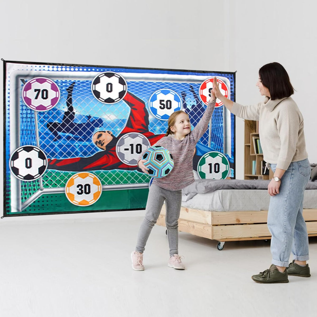⚽ LIMITED-TIME 50% OFF! ✨ Kids Soccer Ball Game Set – Portable, Safe, Easy Setup 🎁
