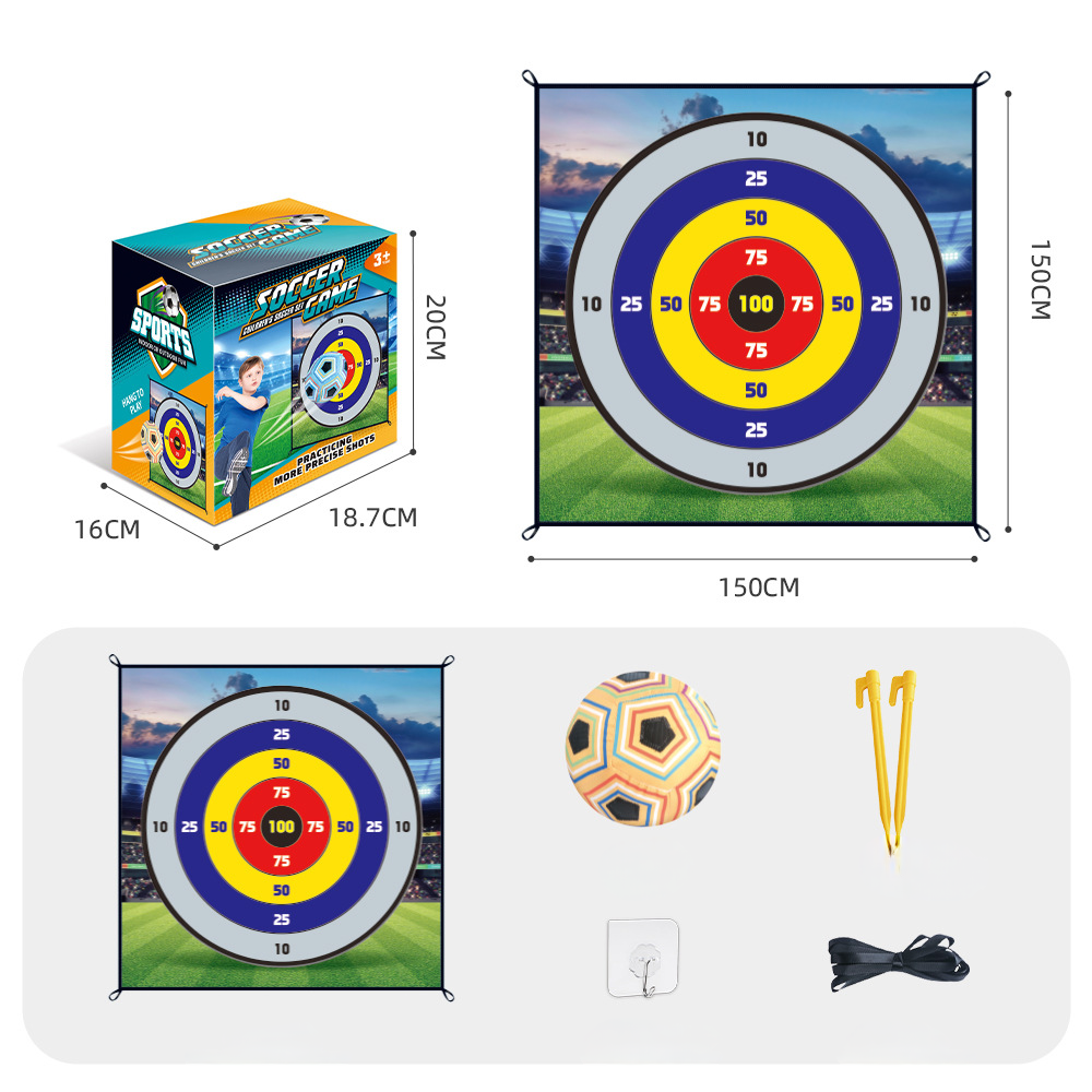 ⚽ LIMITED-TIME 50% OFF! ✨ Kids Soccer Ball Game Set – Portable, Safe, Easy Setup 🎁