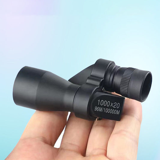 🔥🔭 Mini Pocket Binoculars (1000x20): Pocket-Large + Smartphone Clip – Perfect for Outdoor Explorations (For All Ages!)