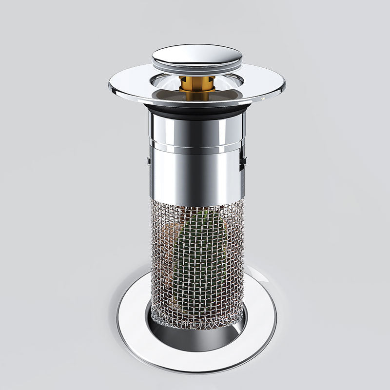 🔥Stainless Steel Floor Drain Filter – Stop Hair Clogs Before They Start