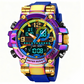 ⌚ LIMITED-TIME 50% OFF! 💧 Multifunctional Waterproof LED Digital Watch – 50M, Dual Movement, Stopwatch 🌙
