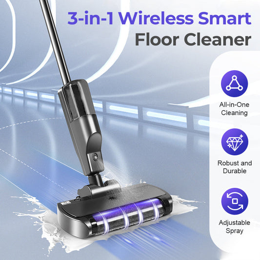 🔥New Year's Special Offer:50% OFF🎉3-in-1 Wireless Smart Floor Cleaner