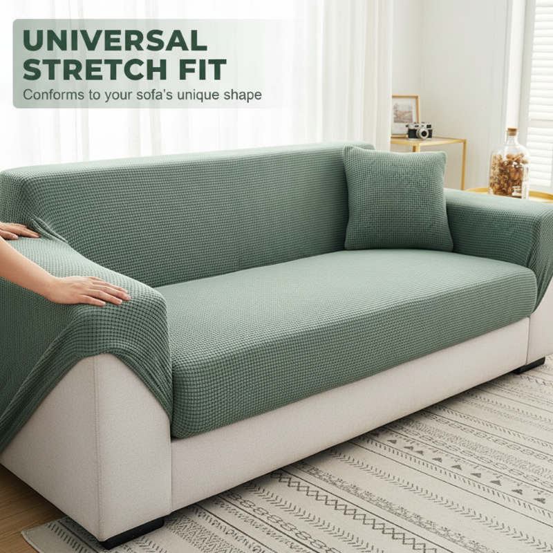 🔥Jacquard Knitted Stretch Sofa Cover