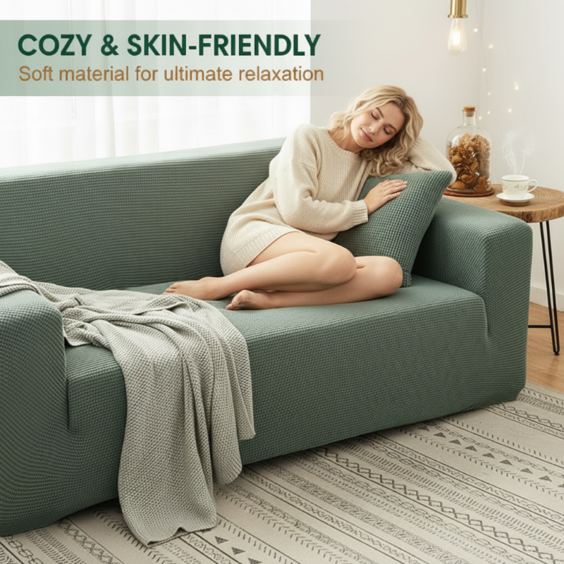 🔥Jacquard Knitted Stretch Sofa Cover