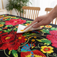 🔥Hot Sale🔥Mexican Floral Tablecloth With Scalloped Edge (50% OFF)