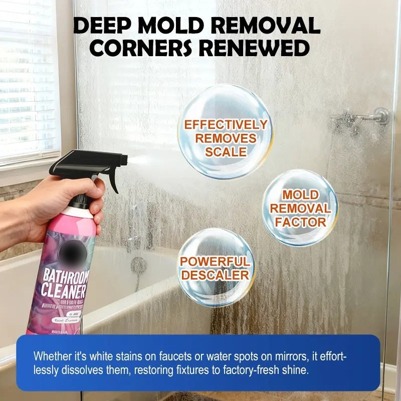 ⏳🔥LIMITED-TIME 50% OFF! ⏰Bathroom Cleaner – Dissolves Limescale & Mold, Inhibits Regrowth. Sparkling Bathroom – Grab Yours! ✅