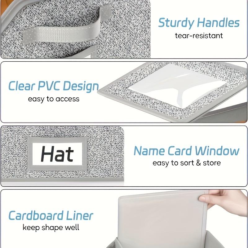 🧢 50% OFF NOW! 🎉 Stackable Baseball Cap Boxes – Space-saving & dustproof – Clear view, perfect for organizing hats in closets or shelves – sturdy and stackable 📦