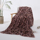 Cozy Leopard Print Throw Blanket