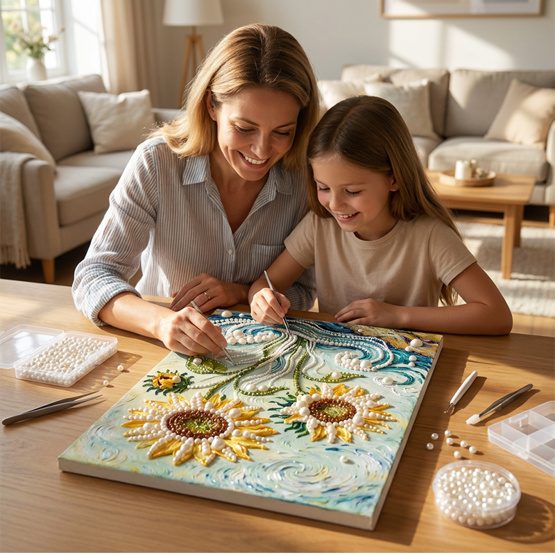 🔥Hot Sale🔥DIY 3D Gem Painting Kit with Frame（50% OFF）